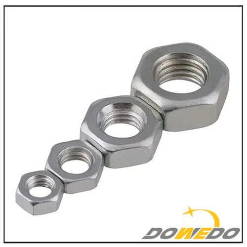 不锈钢SS304 SS316六角螺母