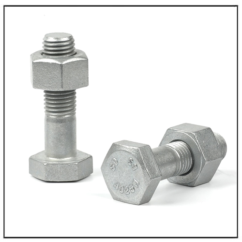 螺栓Astm A325M锌重型摆动双六角销螺栓和螺母